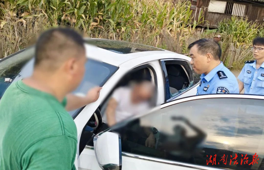 隆回：酷暑深山里的生命救援