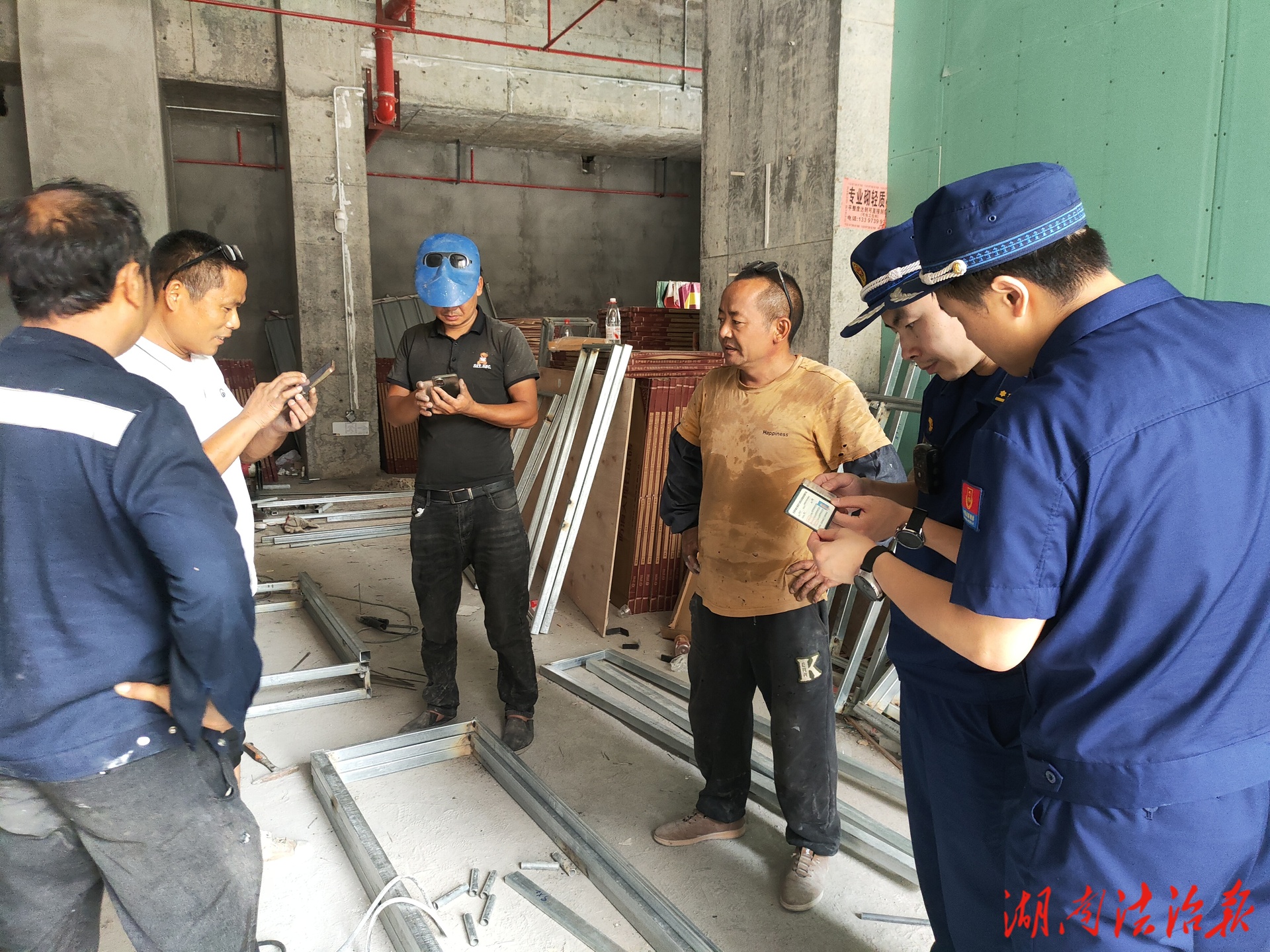 新寧大隊聯(lián)合多部門持續(xù)開展違規(guī)動火作業(yè)專項檢查