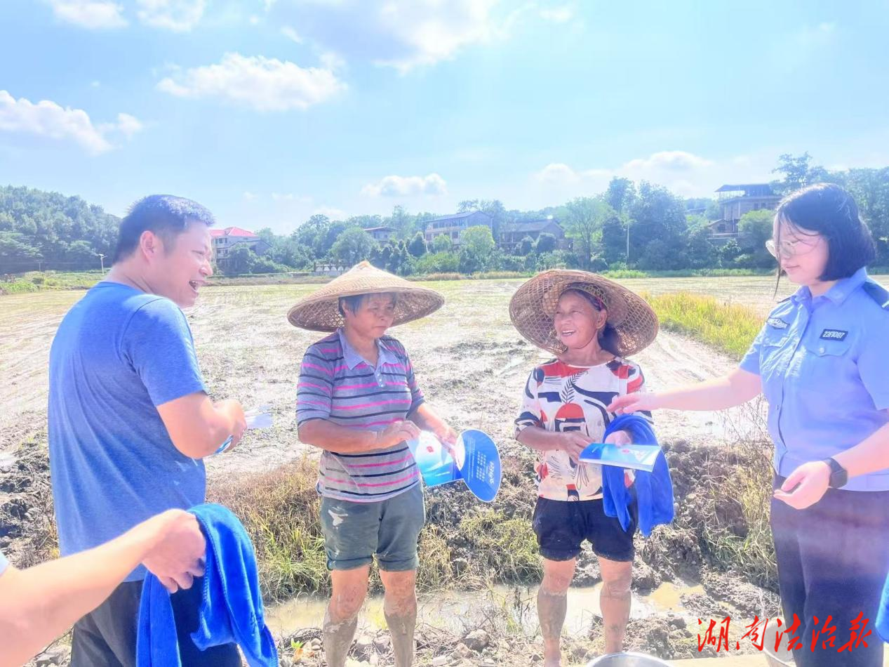 普法惠民進鄉間，法治宣傳零距離