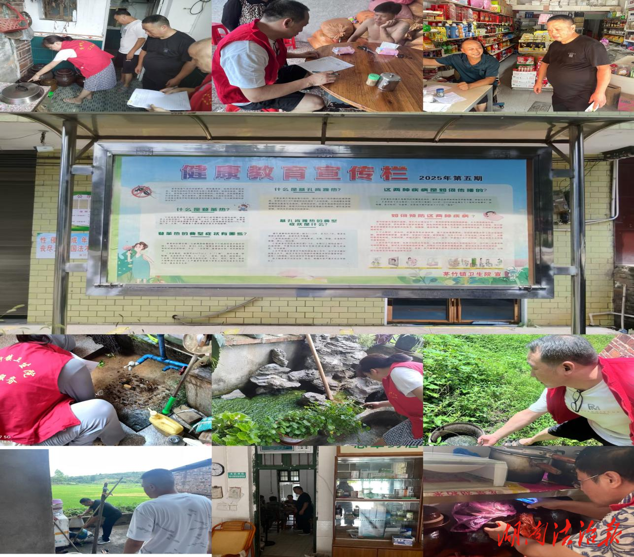 夏日防蚊不松懈——祁陽市茅竹鎮(zhèn)衛(wèi)生院開展重點場所監(jiān)測與全民防蚊科普活動