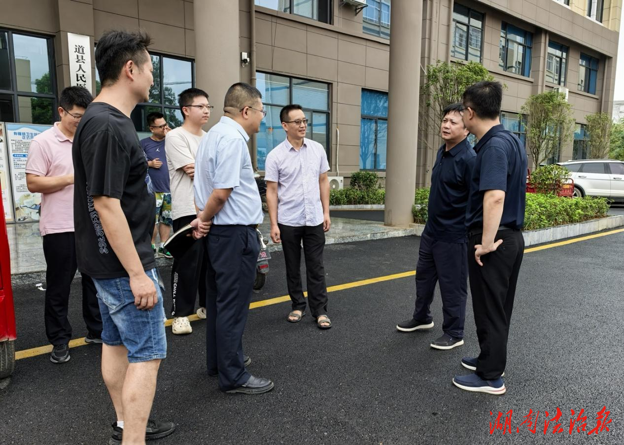 道縣衛(wèi)健局赴壽雁鎮(zhèn)衛(wèi)生院指導(dǎo)縣域醫(yī)療次中心建設(shè)工作