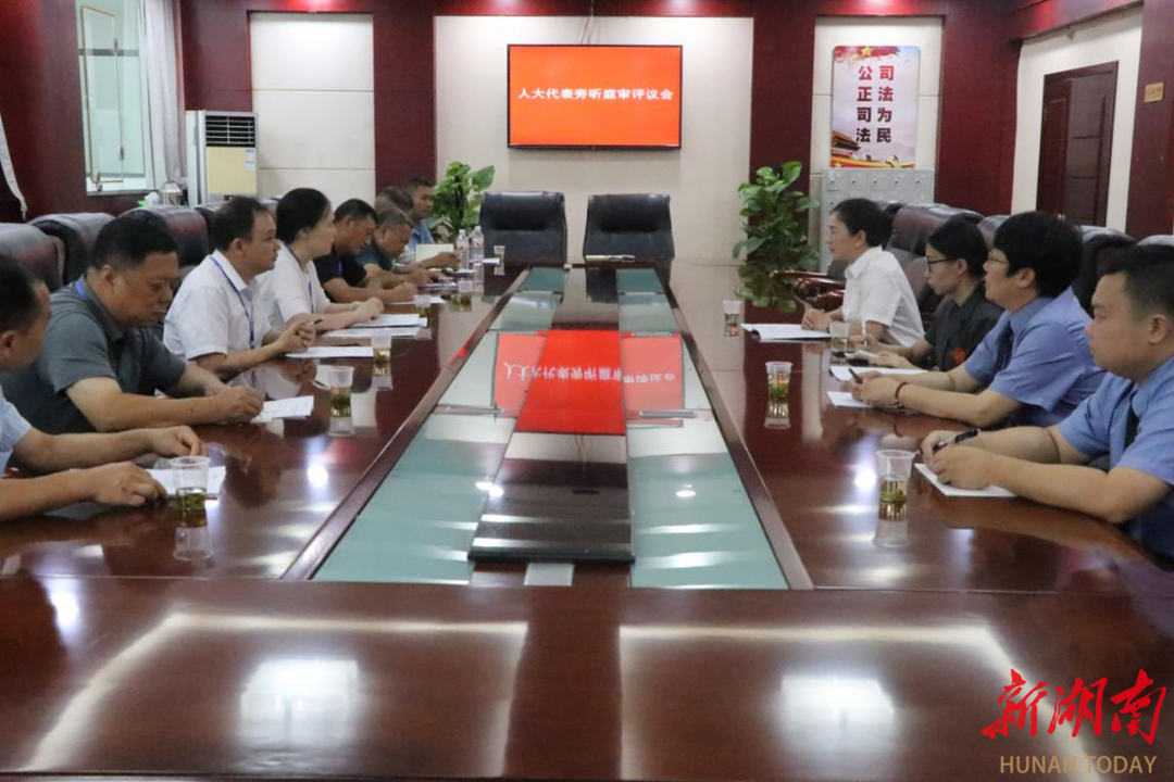 株洲炎陵县检察院邀请人大代表、人民监督员“零距离”庭审观摩