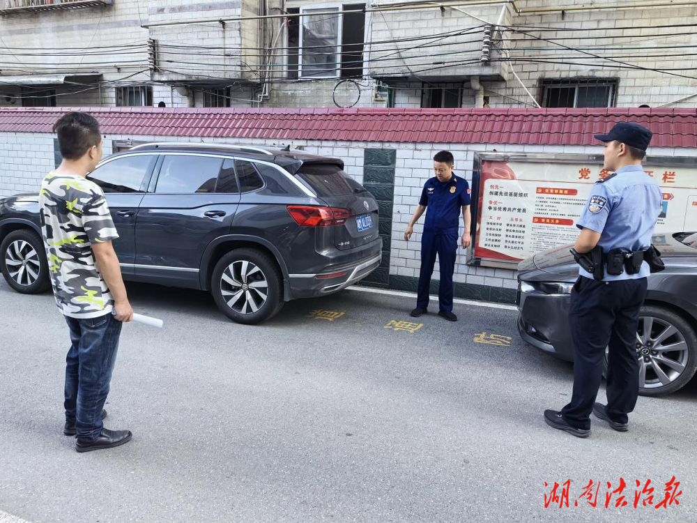 双牌：多部门联合开展消防“生命通道”专项整治行动
