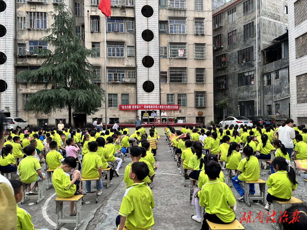 法治同行，“典”亮青春—藍山縣司法局開展民法典宣傳進校園活動