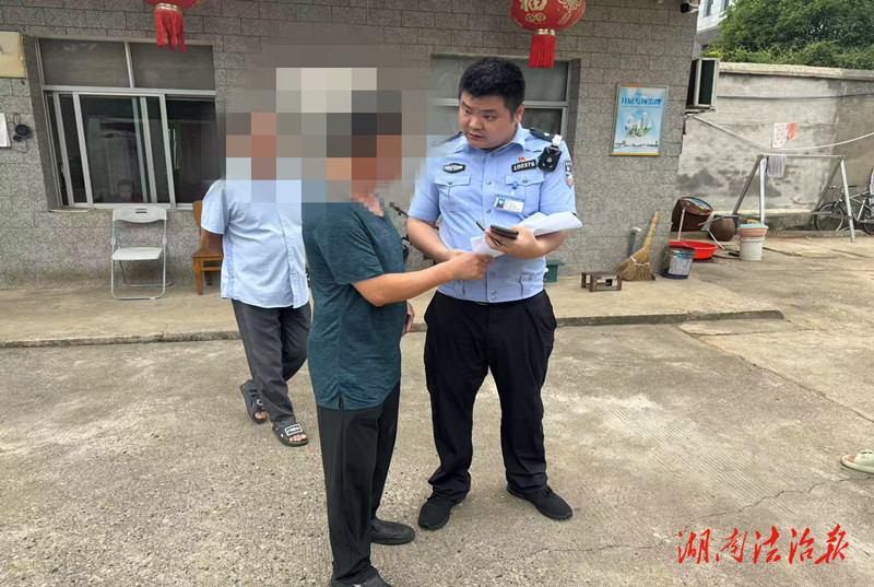 常德经开区交警：开展“敲门行动”督促驾驶人隐患清零