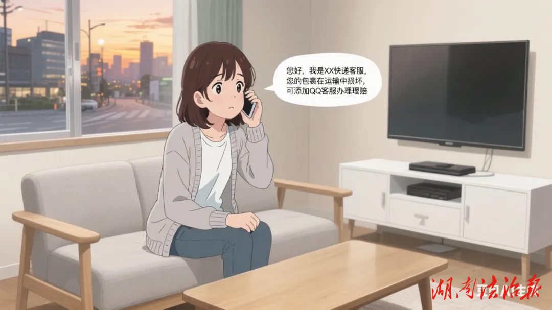 警惕“快遞理賠”新騙局！女子一小時(shí)被騙近2萬(wàn)