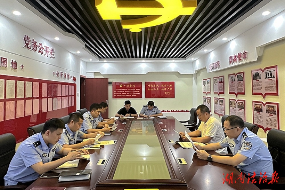 新田：縣領導調研督導“楓橋式公安派出所”創(chuàng)建工作