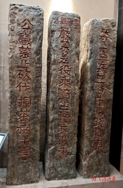 “嚴禁差役乘騎坐轎衣緞事”  來看看清朝“遵府縣示”古碑里的37字廉潔規(guī)定