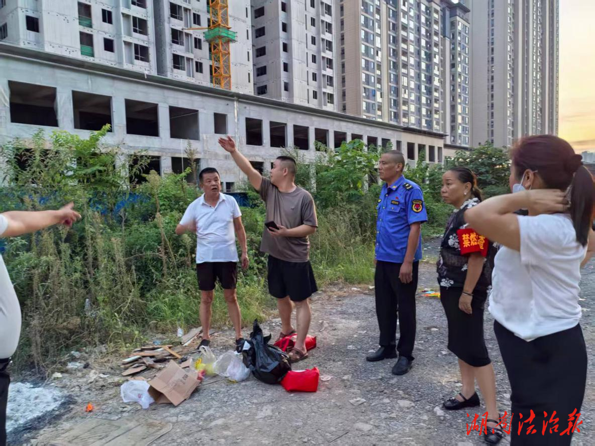 鶴城區(qū)中元節(jié)禁燃禁燒見成效，3600余起焚燒行為被勸導(dǎo)