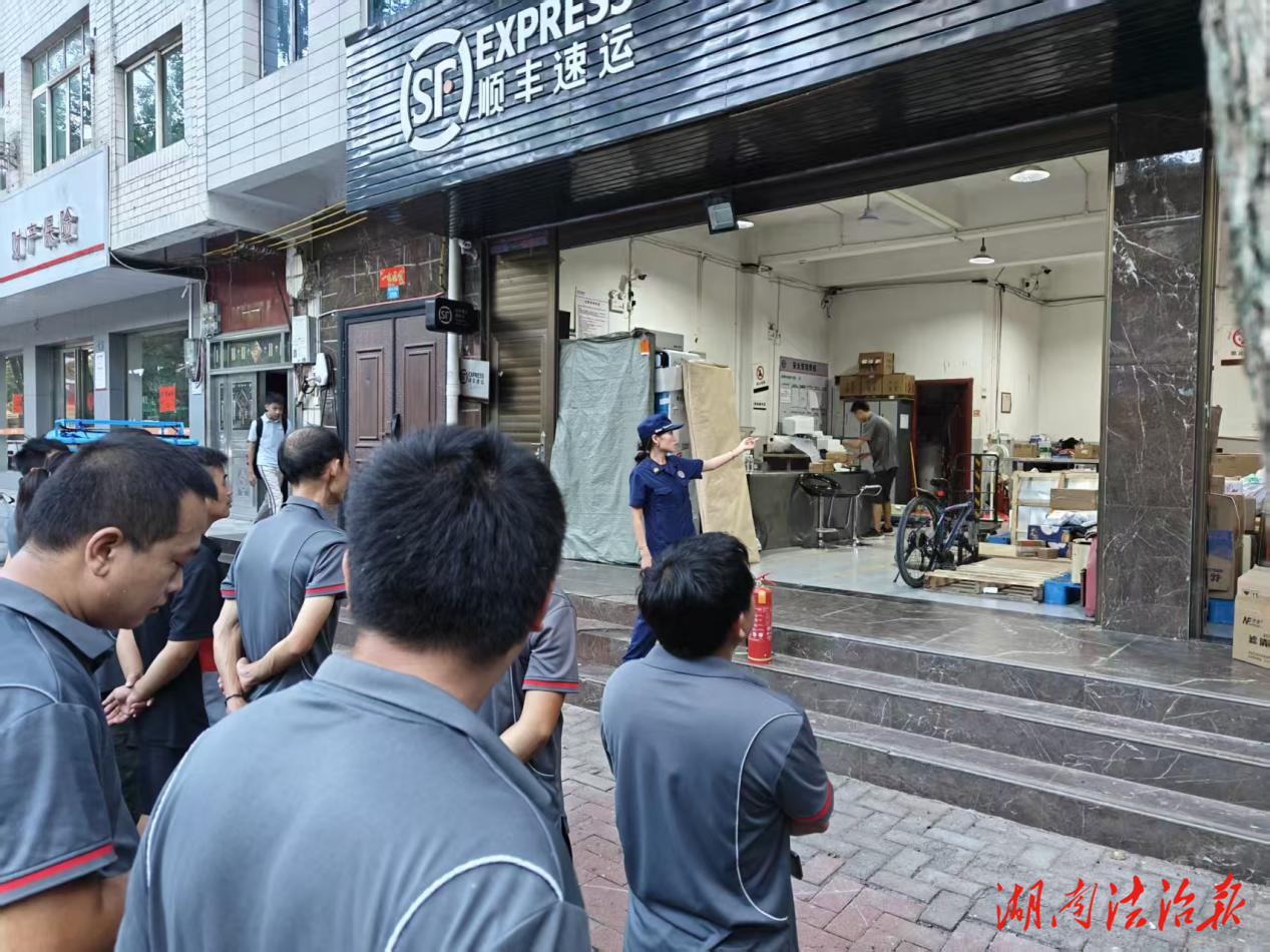 雙牌消防：走進(jìn)物流企業(yè) 為優(yōu)化營(yíng)商環(huán)境保駕護(hù)航