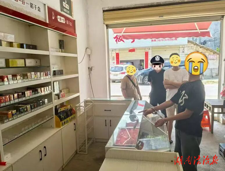 便利店屡屡失窃，“黑影”竟是同一人？江华公安科技赋能，精准锁定！