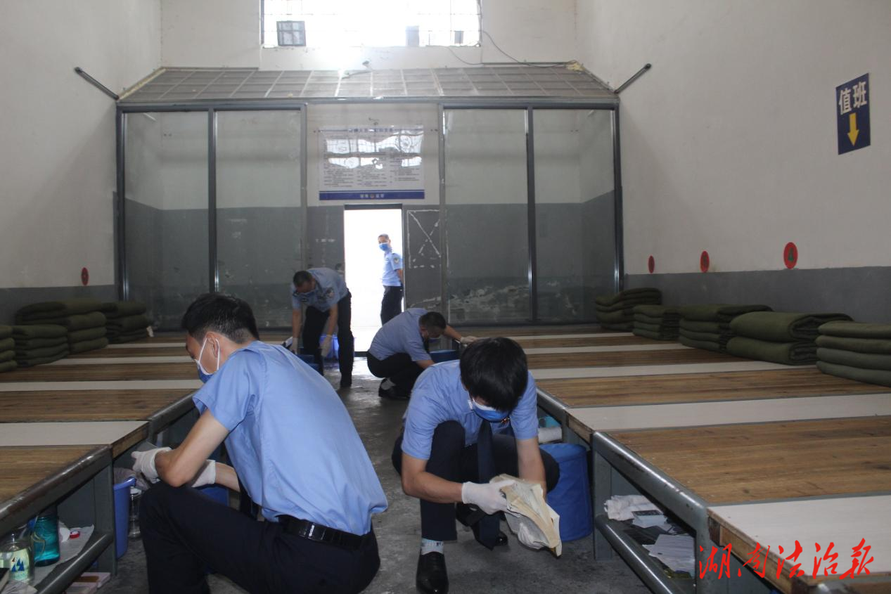 沅陵县检察院开展节前看守所安全大检查