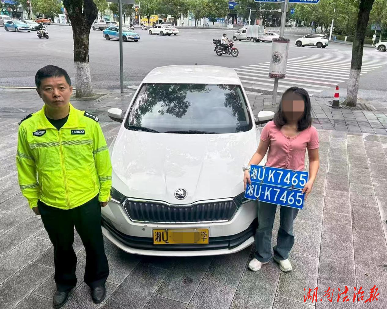 教練車套牌被當場查獲，記12分罰4000元