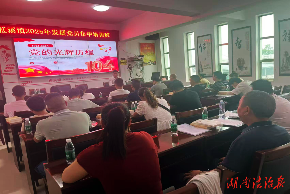 培训课堂“活”起来，党性教育“实”起来 ——槎溪镇举办2025年度入党积极分子、党员发展对象和预备党员集中培训班