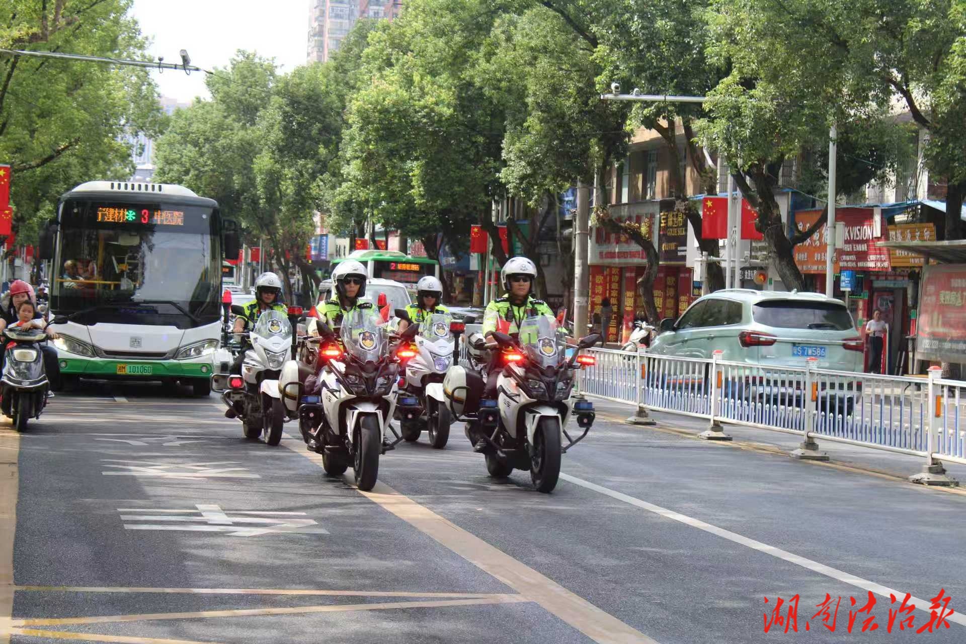 國慶我在崗：道縣交警全力保暢