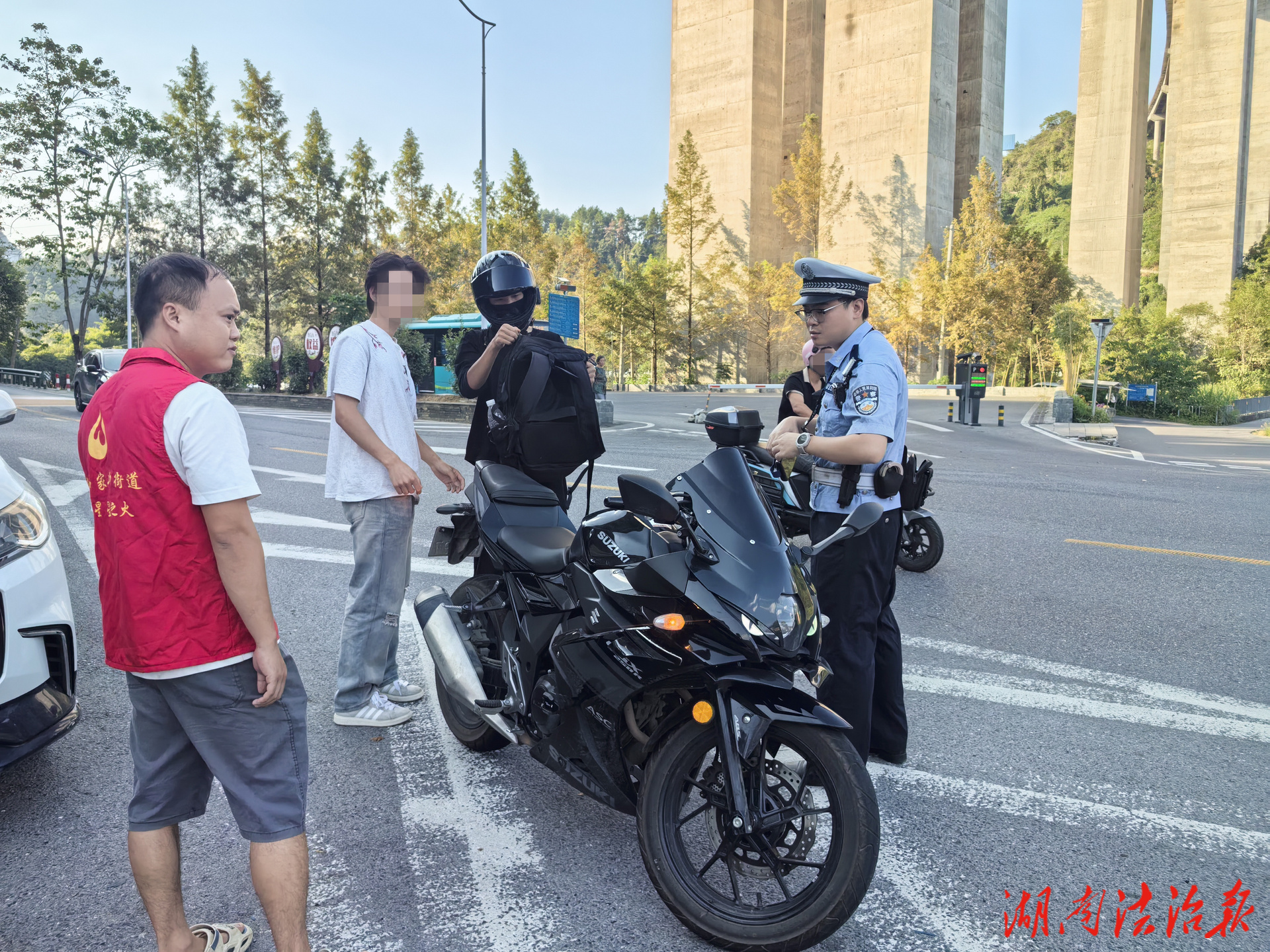 安全守護(hù)不停歇！矮寨派出所多舉措筑牢“頭等”安全防線