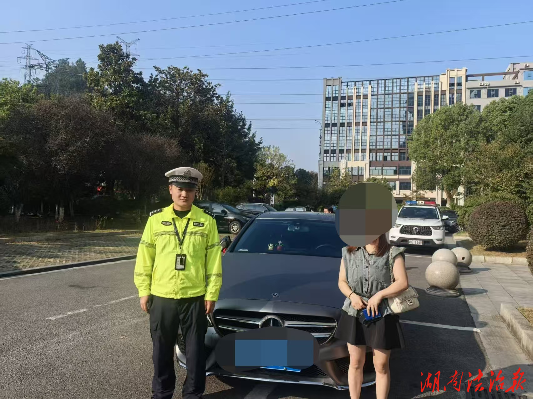 吉首交警嚴罰未禮讓行人 守護斑馬線前的文明與安全