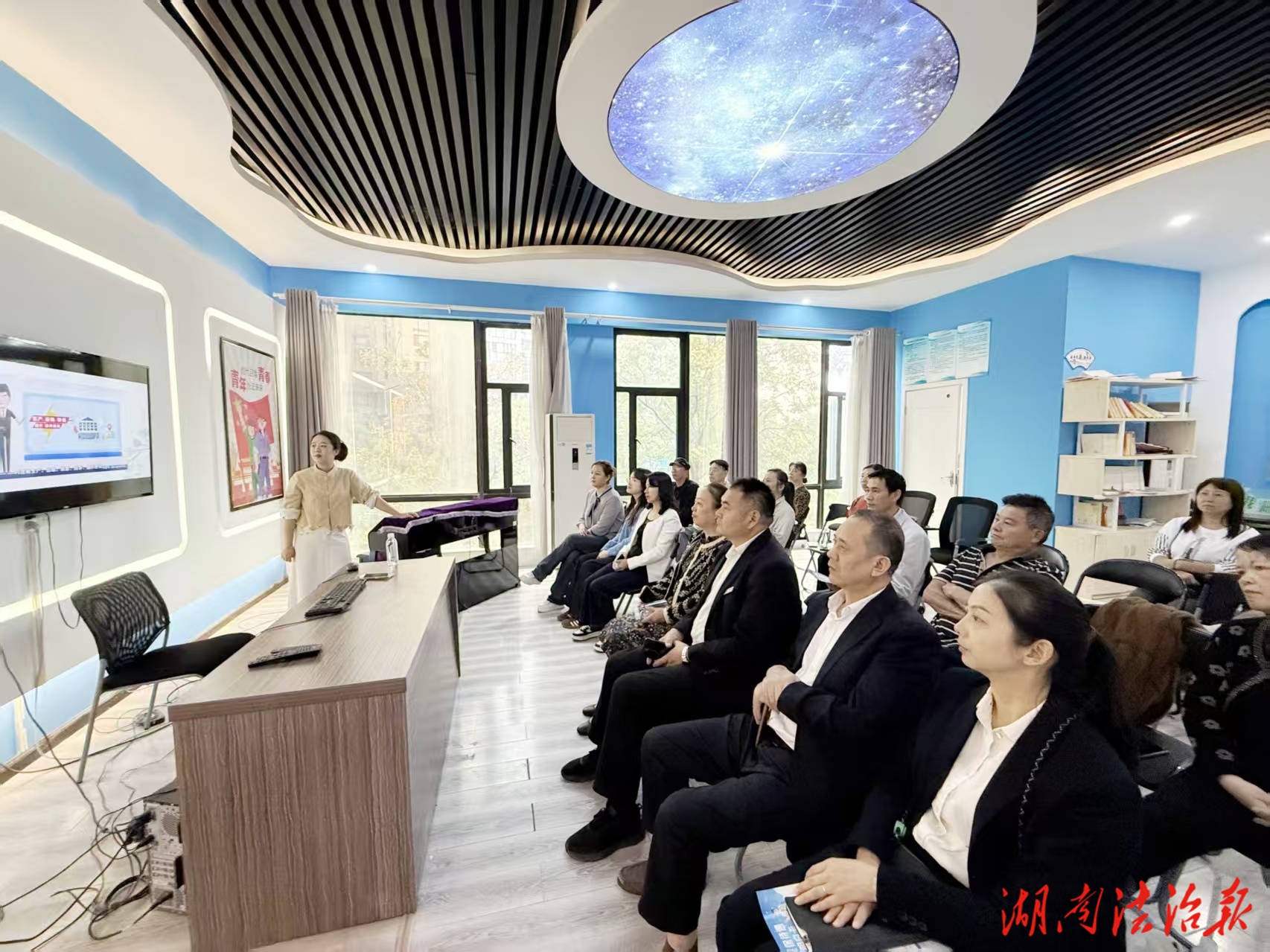 長沙花城社區(qū)創(chuàng)新形式助推“兩型”理念入腦入心