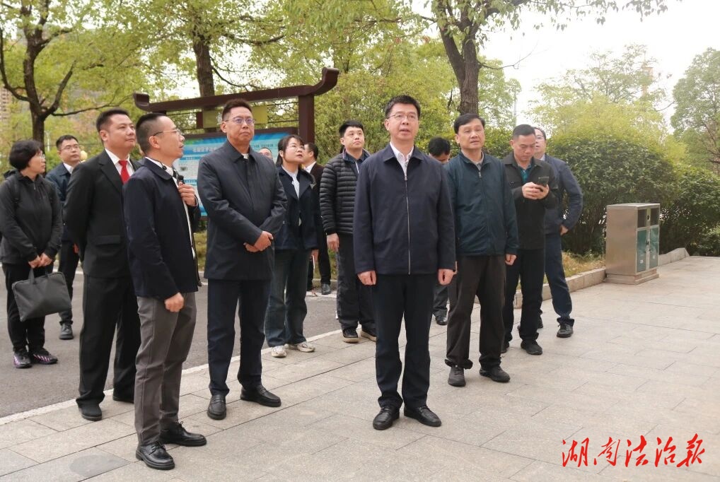 南寧中院調(diào)研石鼓區(qū)綜治中心建設(shè)工作