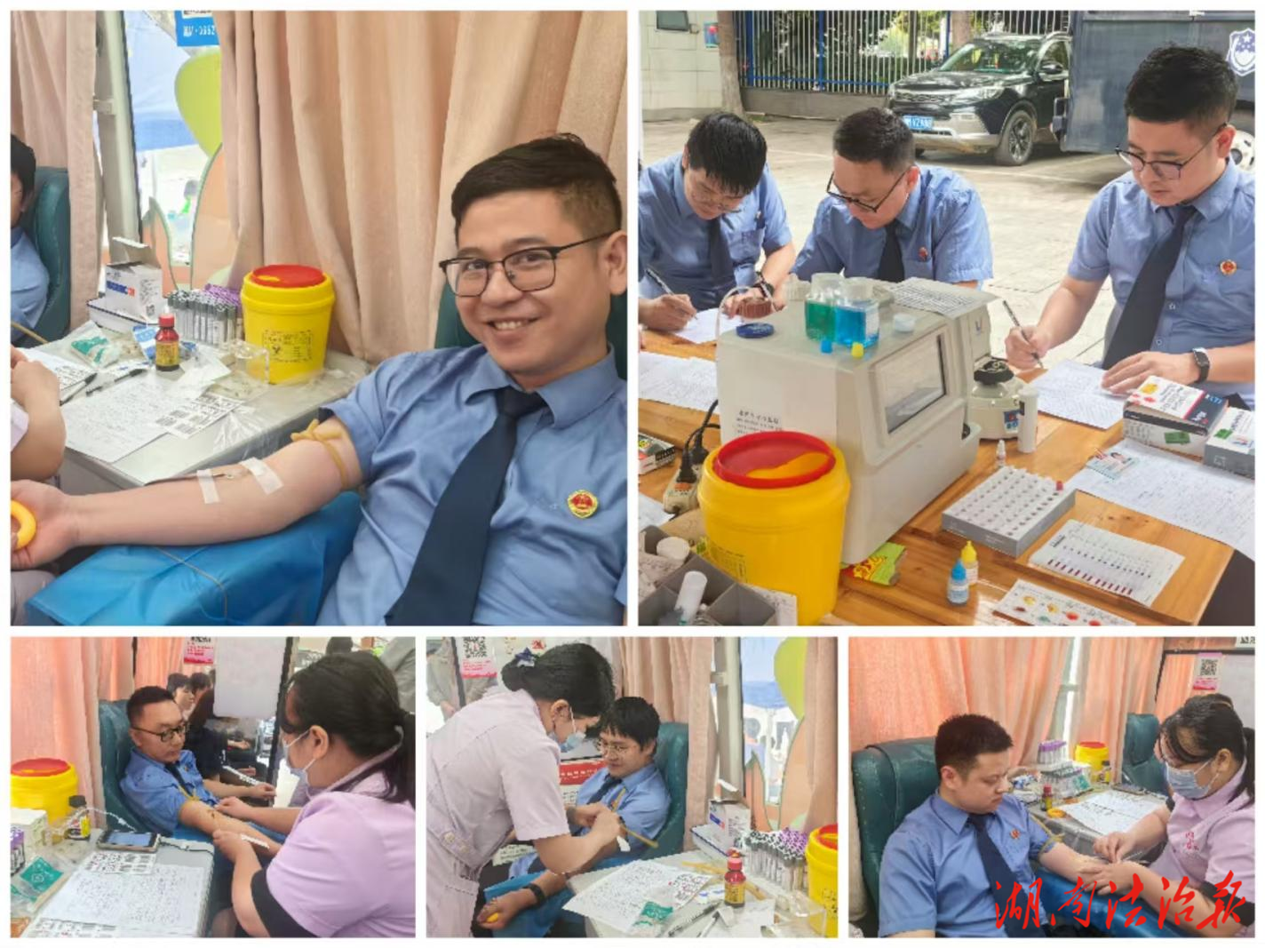 熱血踐初心 檢徽映擔(dān)當(dāng)——新田縣人民檢察院開展無償獻(xiàn)血活動(dòng)