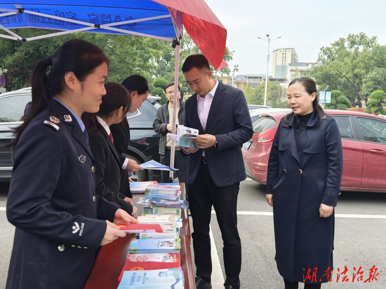 湖南省衡山縣開展防范邪教宣傳周活動