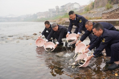 增殖放流修復(fù)洣水生態(tài)環(huán)境