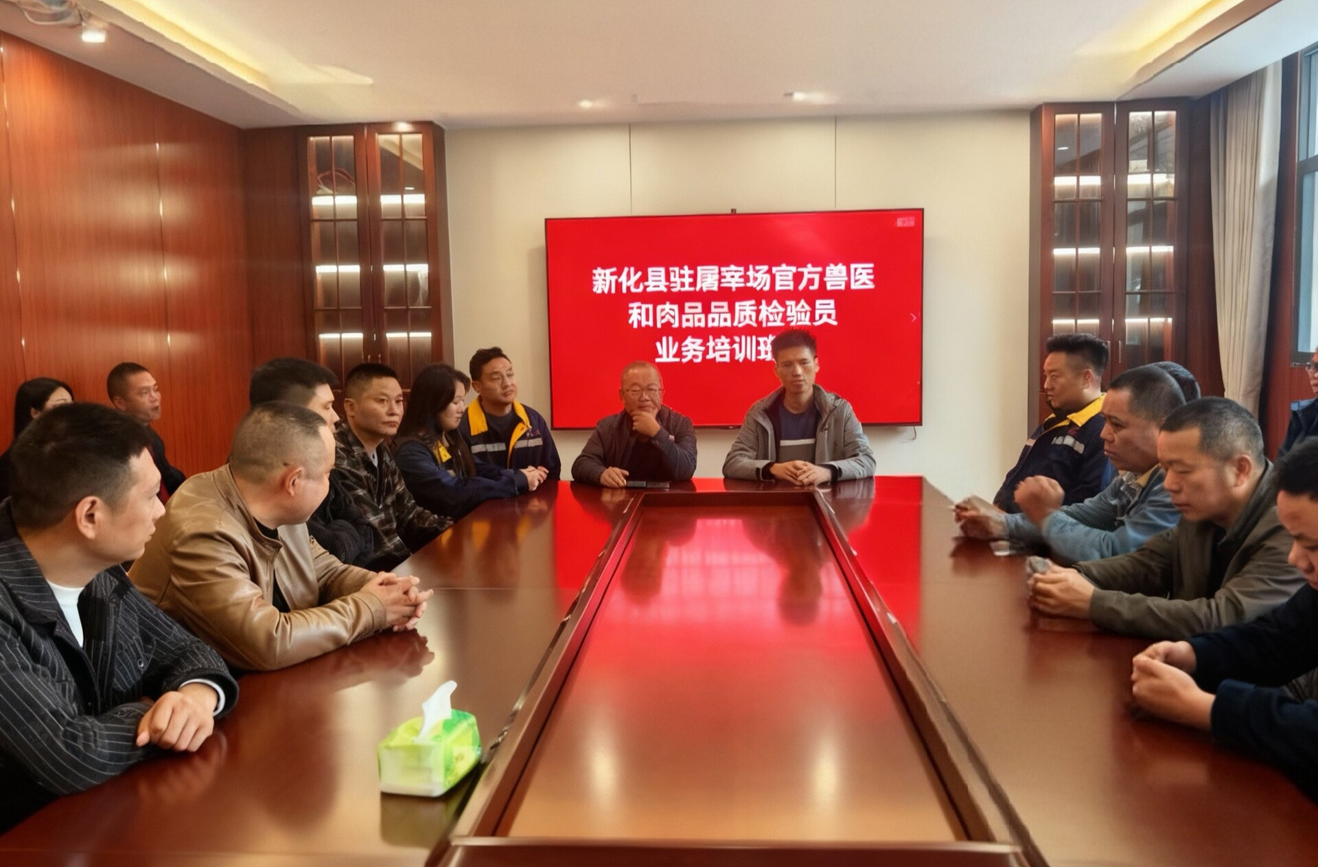 新化開展檢疫大練兵 筑牢生豬屠宰防火墻