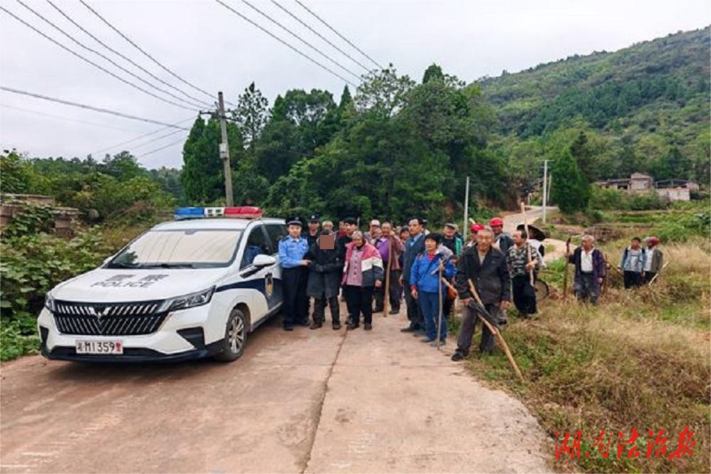 12小時生命接力，新田公安成功營救山林迷走