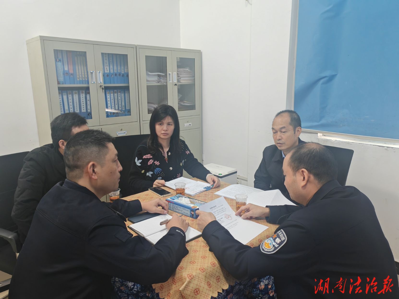 新田公安：持續(xù)抓好矛盾糾紛排查化解工作