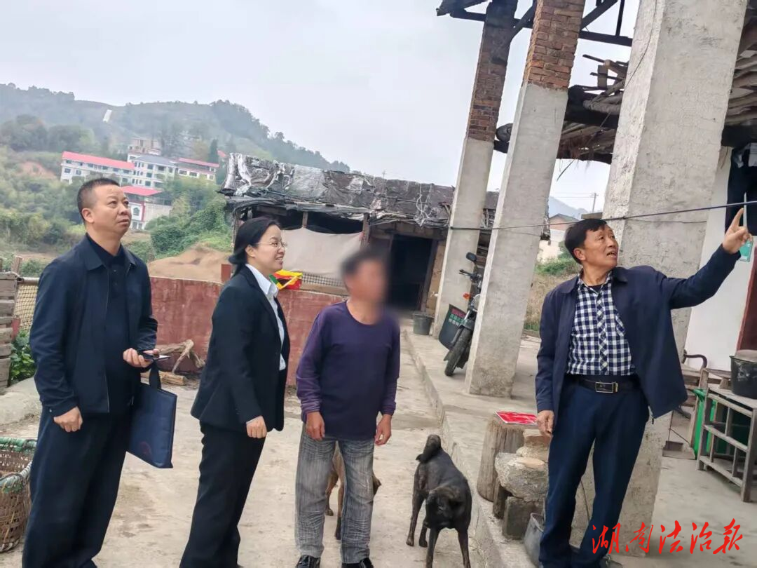 漣源法院深入利民村開展鄉(xiāng)村振興走訪調(diào)研
