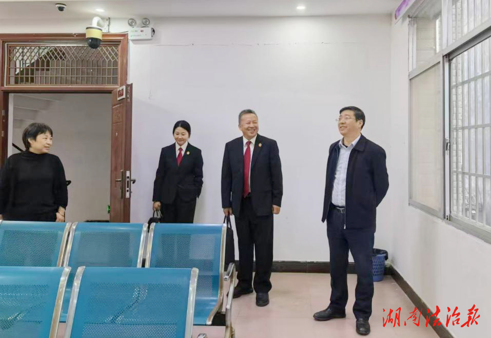 以调研促提升，强基层惠民生——永州中院调研组赴江村人民法庭调研