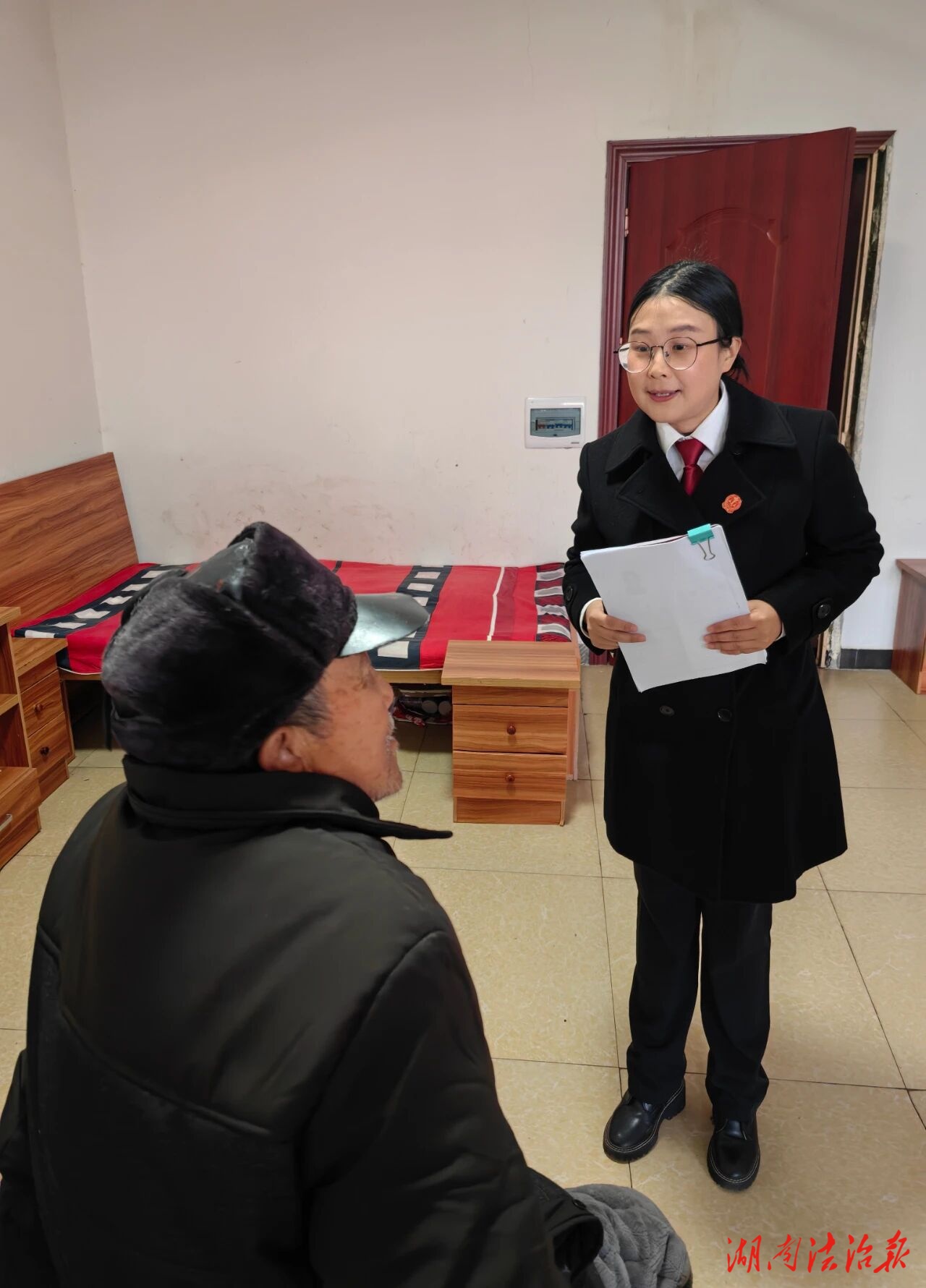 漢壽法院：蔣家嘴法庭適老訴訟托舉夕陽紅