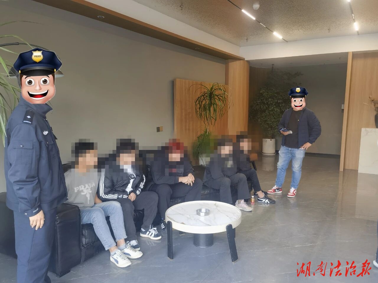 5人全部落網(wǎng)，永定公安打掉一“兩卡”犯罪團(tuán)伙