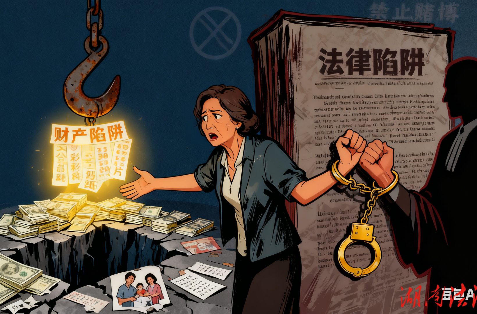 地下六合彩不是 “翻身路”！警惕地下六合彩的“雙重陷阱”