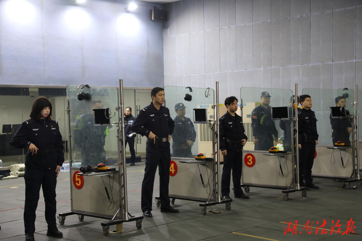 吉首公安組織開展實彈射擊訓練考核