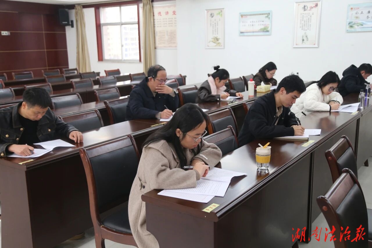 强基赋能丨开展刑事检察业务知识测试