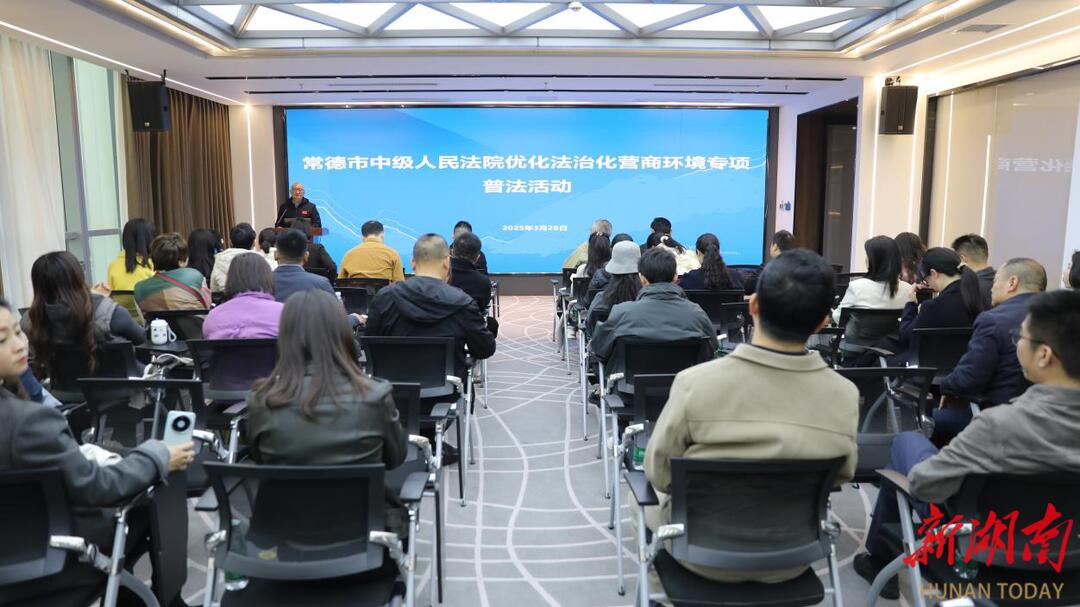 加強(qiáng)民事審判 護(hù)航經(jīng)濟(jì)發(fā)展 常德法院為加快建設(shè)社會(huì)主義現(xiàn)代化新常德提供有力司法服務(wù)保障