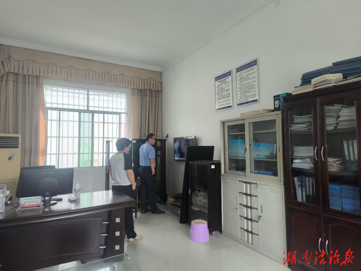 麻陽檢察院開展監所專項安全檢查