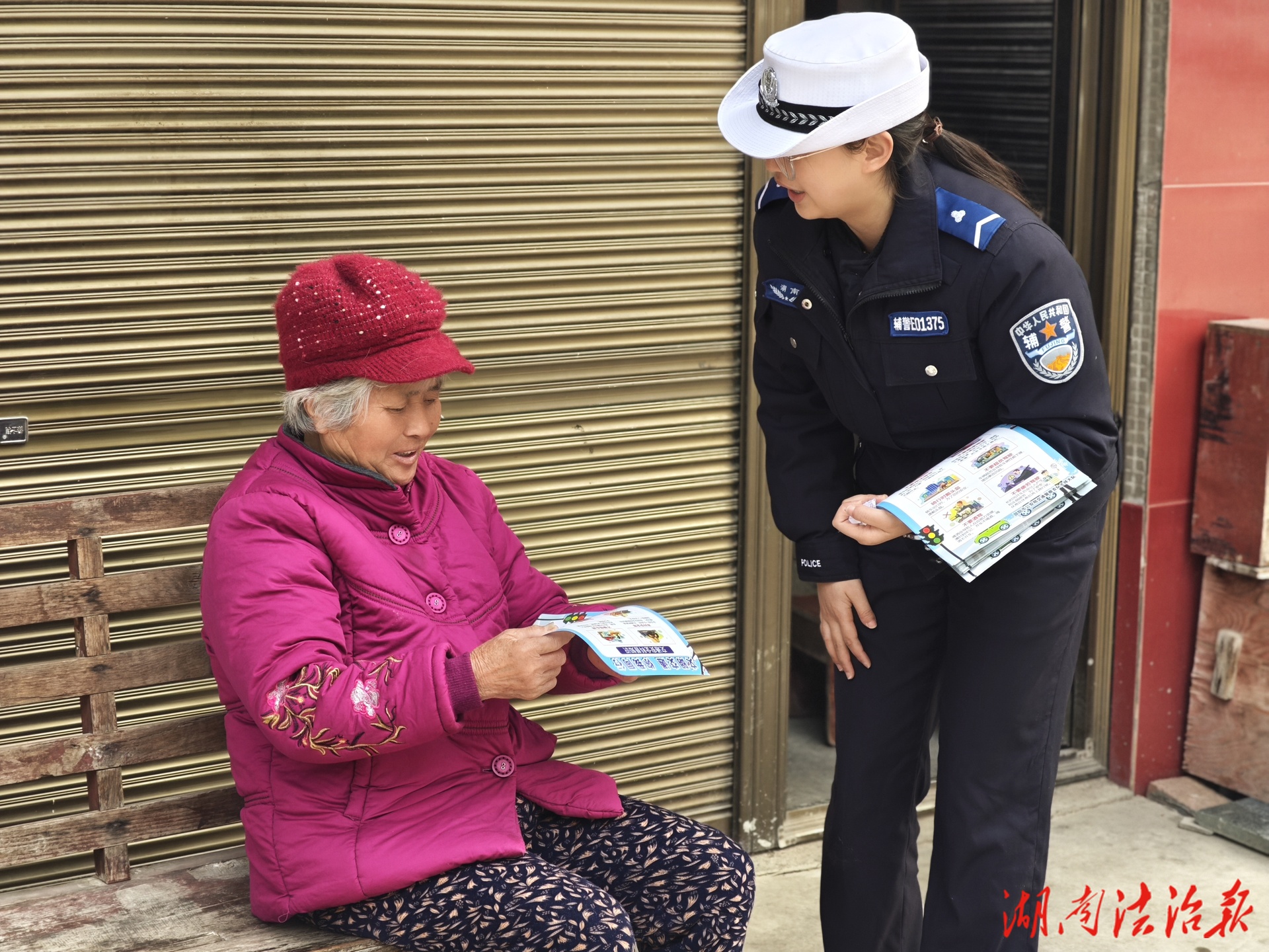 大祥交警：交通安全進(jìn)農(nóng)村 筑牢道路交通安全防線