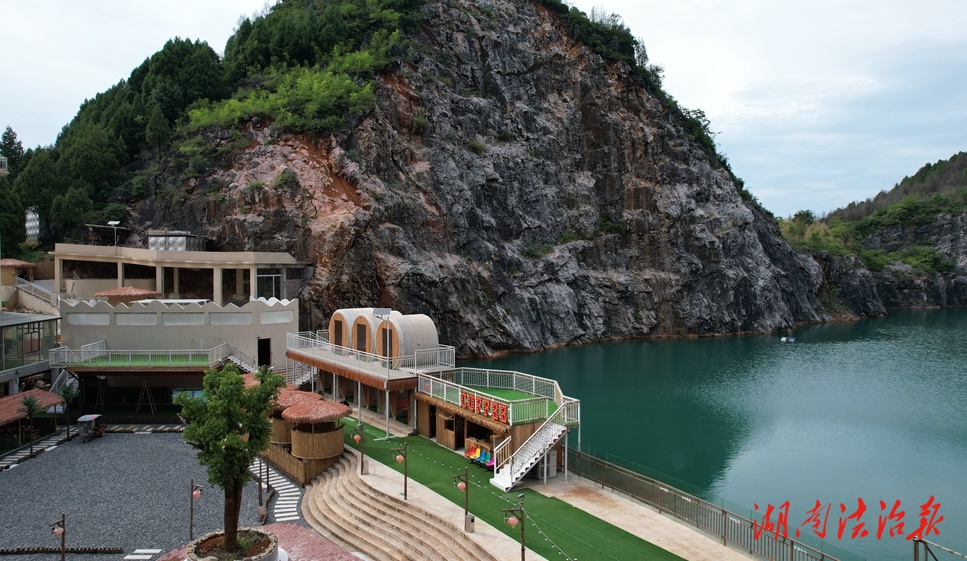 新田：礦坑變“廢”為“寶” 釋放生態(tài)活力與效益