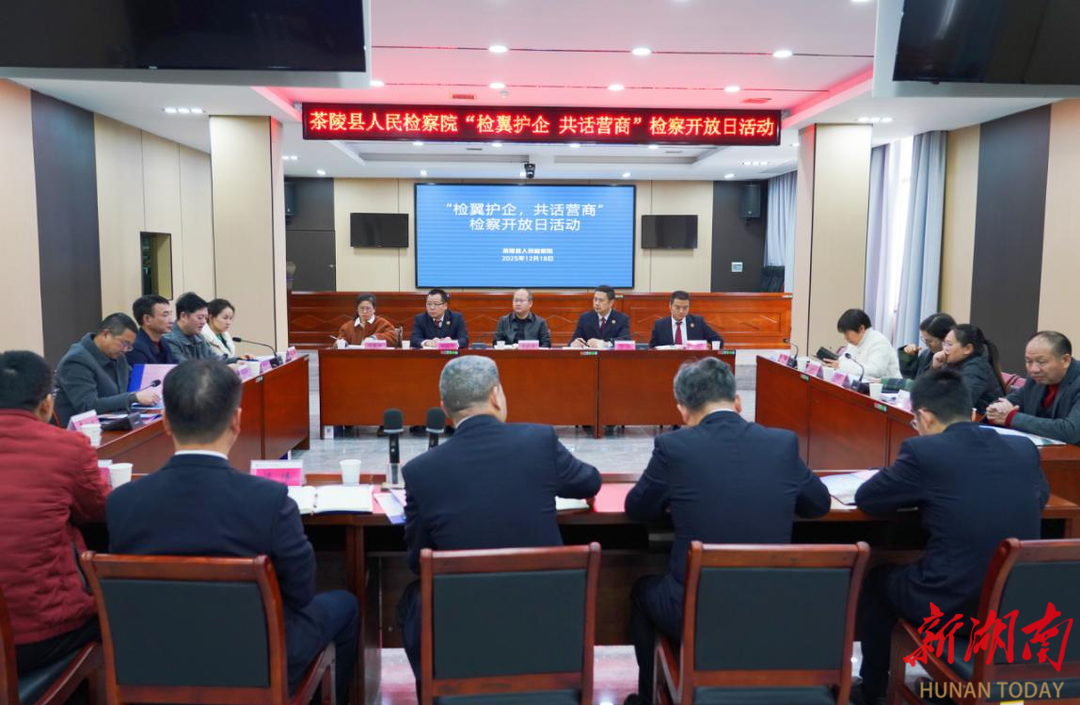 株洲茶陵县检察院开展“送法进企”服务系列活动