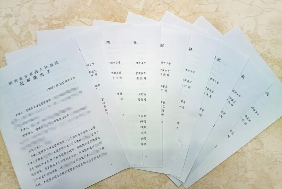 宜章法院创新“公益清算”机制 畅通经营异常企业退出路径
