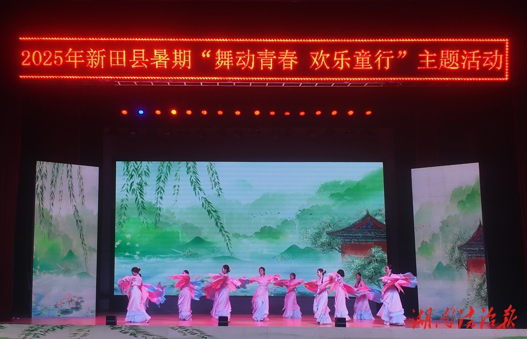 新田舉行“舞動青春 歡樂童行”活動
