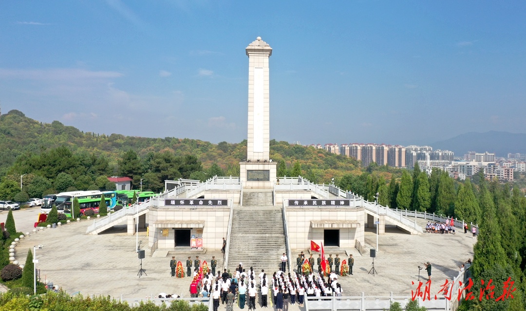 新田縣烈士紀念園入選省級烈士紀念設施