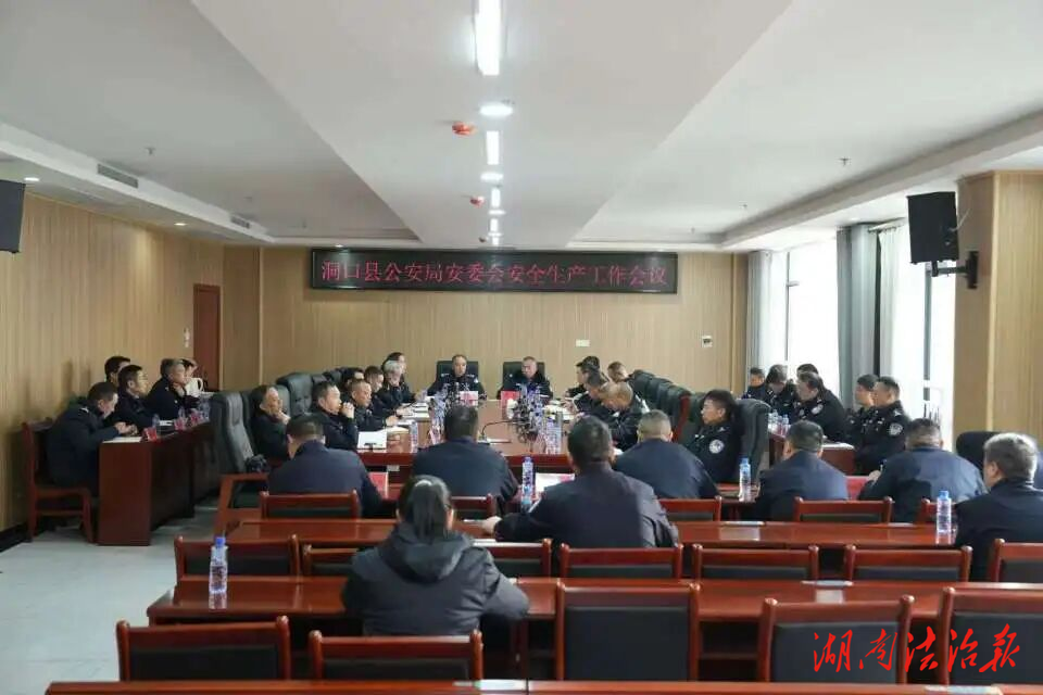 【聚焦安全生产】洞口县公安局部署推进岁末年初安全生产工作