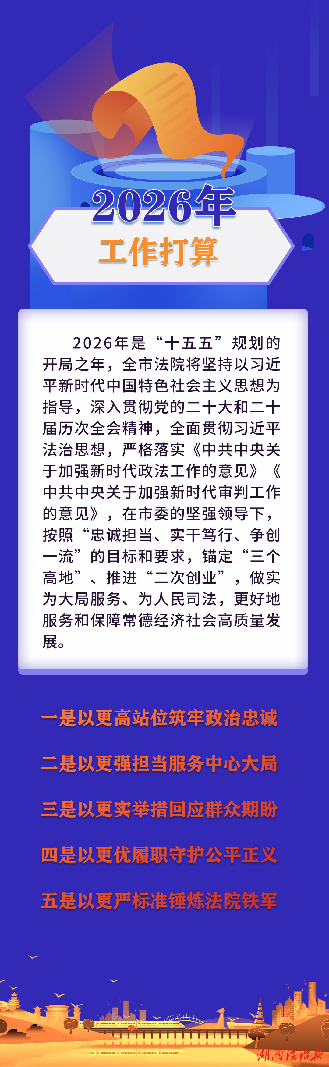 常德市中级人民法院工作报告获全票通过