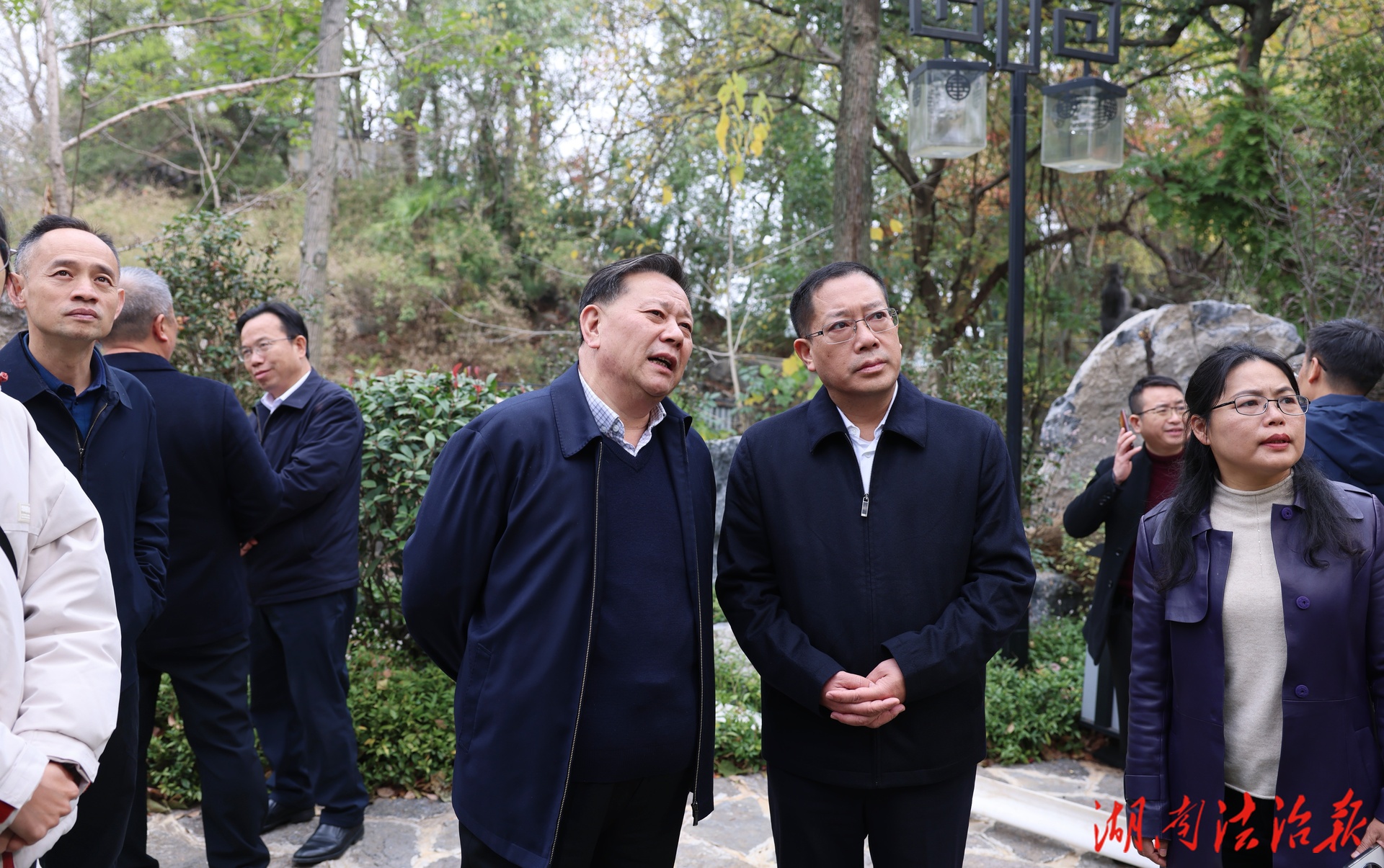 鄢福初来祁调研浯溪摩崖石刻保护、文化传承等工作