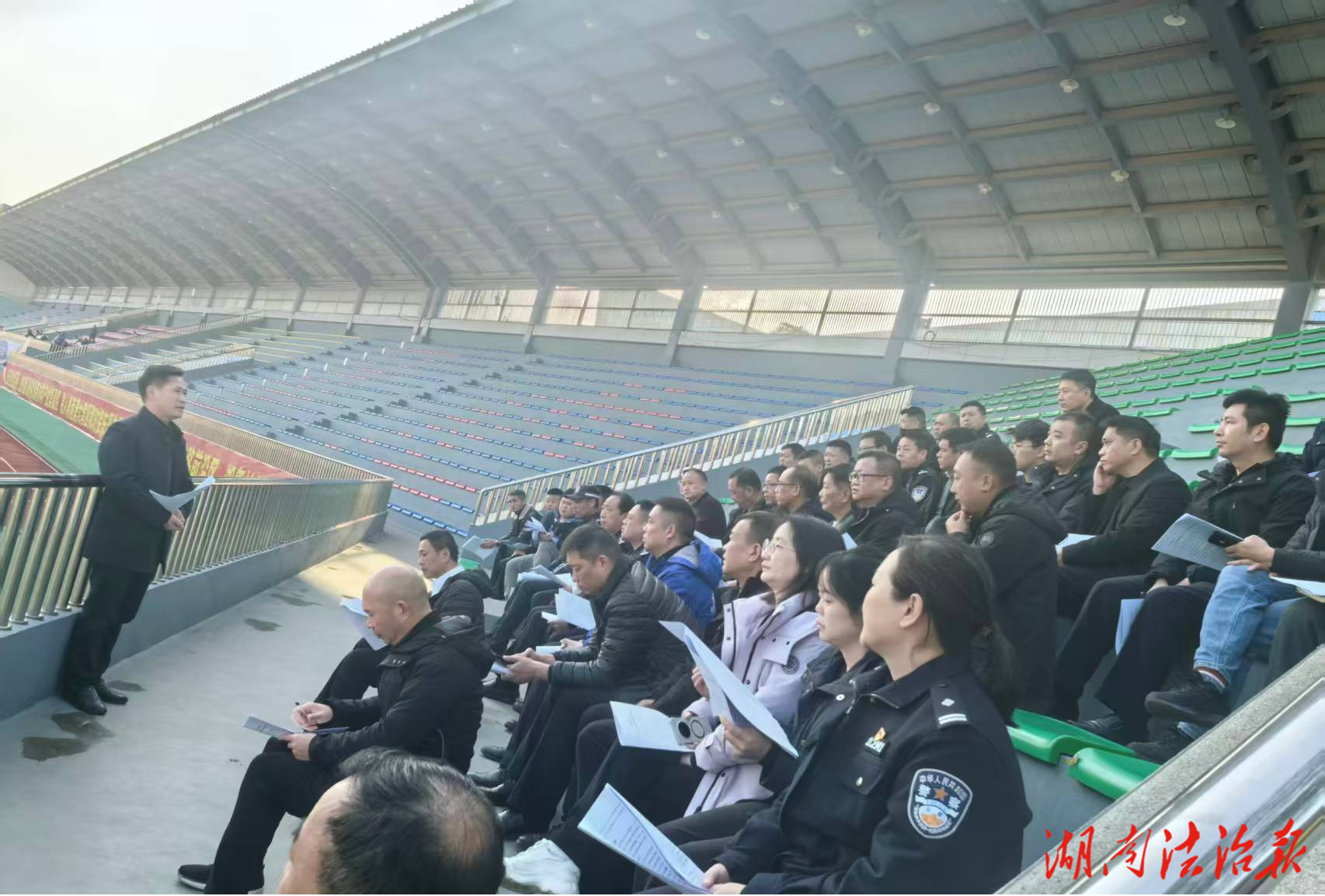 道县精心护航 湘超“第三现场”夺冠之夜平安有序