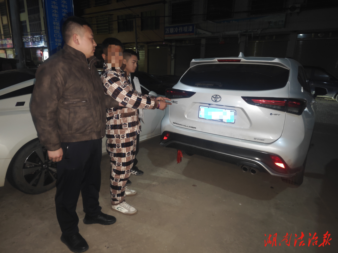 不到24小時！邵陽縣公安快速破獲一起盜竊車內(nèi)財物案