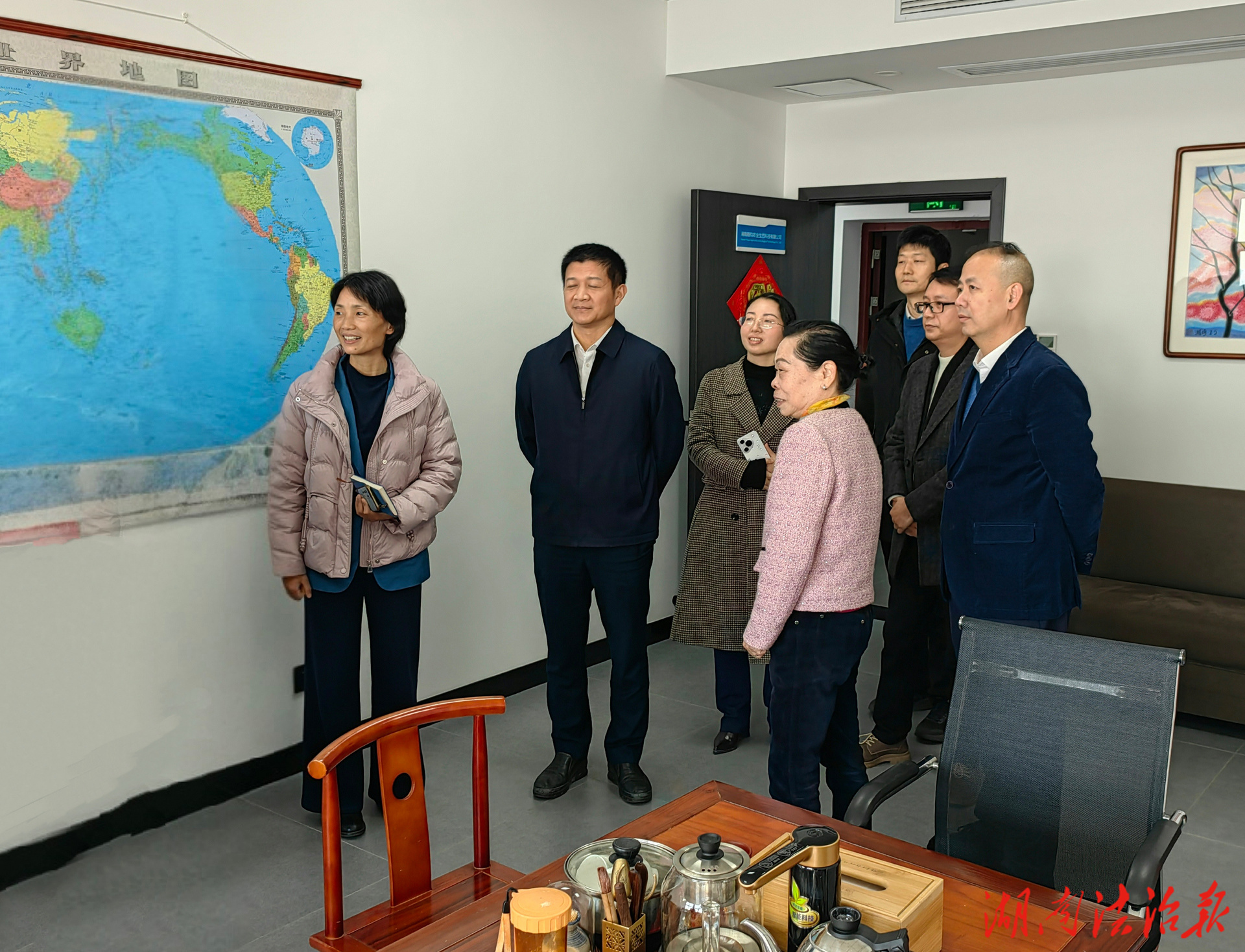 省貿(mào)促會楊愛云一行赴株洲市石峰區(qū)專題調研  助力外向型經(jīng)濟提質增效